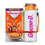 Glucon-D Tangy Orange Glucose Powder With Free Sipper