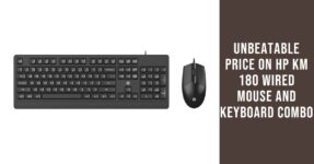 HP KM 180 Wired Mouse and Keyboard Combo