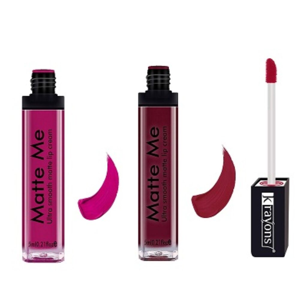 Krayons Matte Me Ultra Smooth Matte Liquid Lip Color