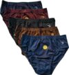 Rupa Women's Cotton Hipsters Comfortable Solid Hipster Panties (Pack of 5)