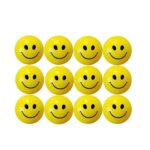 Graphene Smiley Balls Pack of 12 Non Toxic Toy for Kids Stress Relief Balls for Adults (Pack of 12)