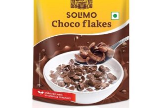 Amazon Brand - Solimo Chocos 1.2 kg | Irresistible Chocolate Flavor