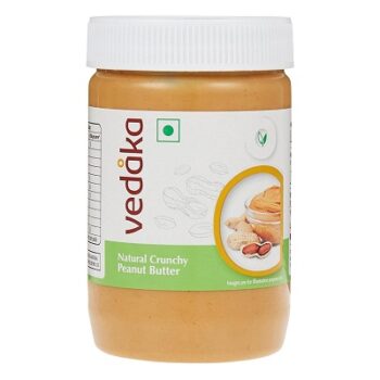 Amazon Brand - Vedaka Crunchy Peanut Butter
