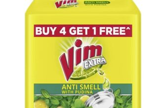 Vim Antismell with Pudina Dishwasher, Buy 4 get 1, Pack of 5