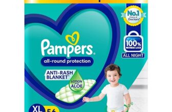 Pampers All round Protection Pants Style Baby Diapers, X-Large (XL) Size
