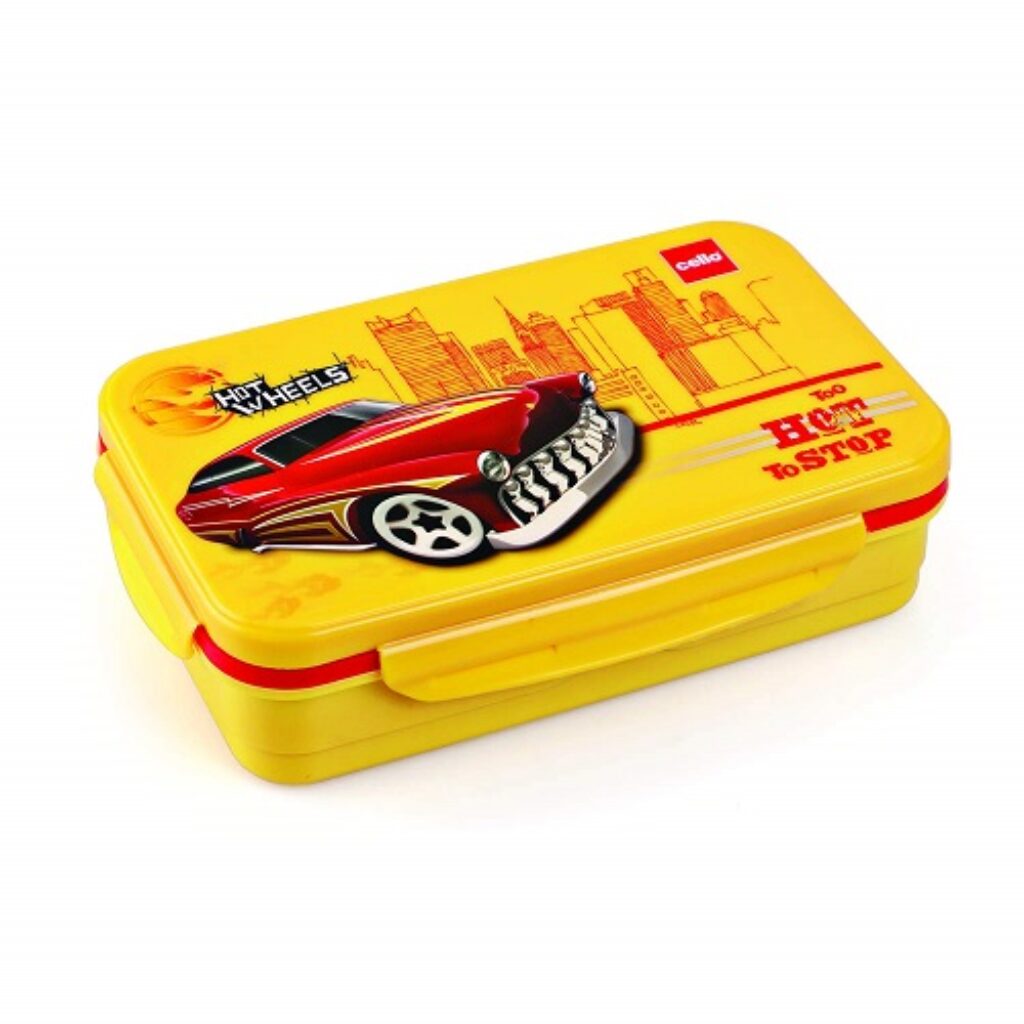 Cello Super Treat Insulated Lunch Box, Yellow