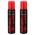 FitBox Sports Exclusive Blend Dumbbells 2kg Anti Slip Anti Rolling Dumbbells Set (1kg x 2) Black/Red