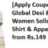 Men’s Clothing Loot upto 99% off starting From 149.38 Rs.149