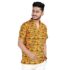 GRITSTONES Men’s Regular Fit Cotton Blend Printed Round Neck Half Sleeves Casual T-Shirt Combo Pack of 2